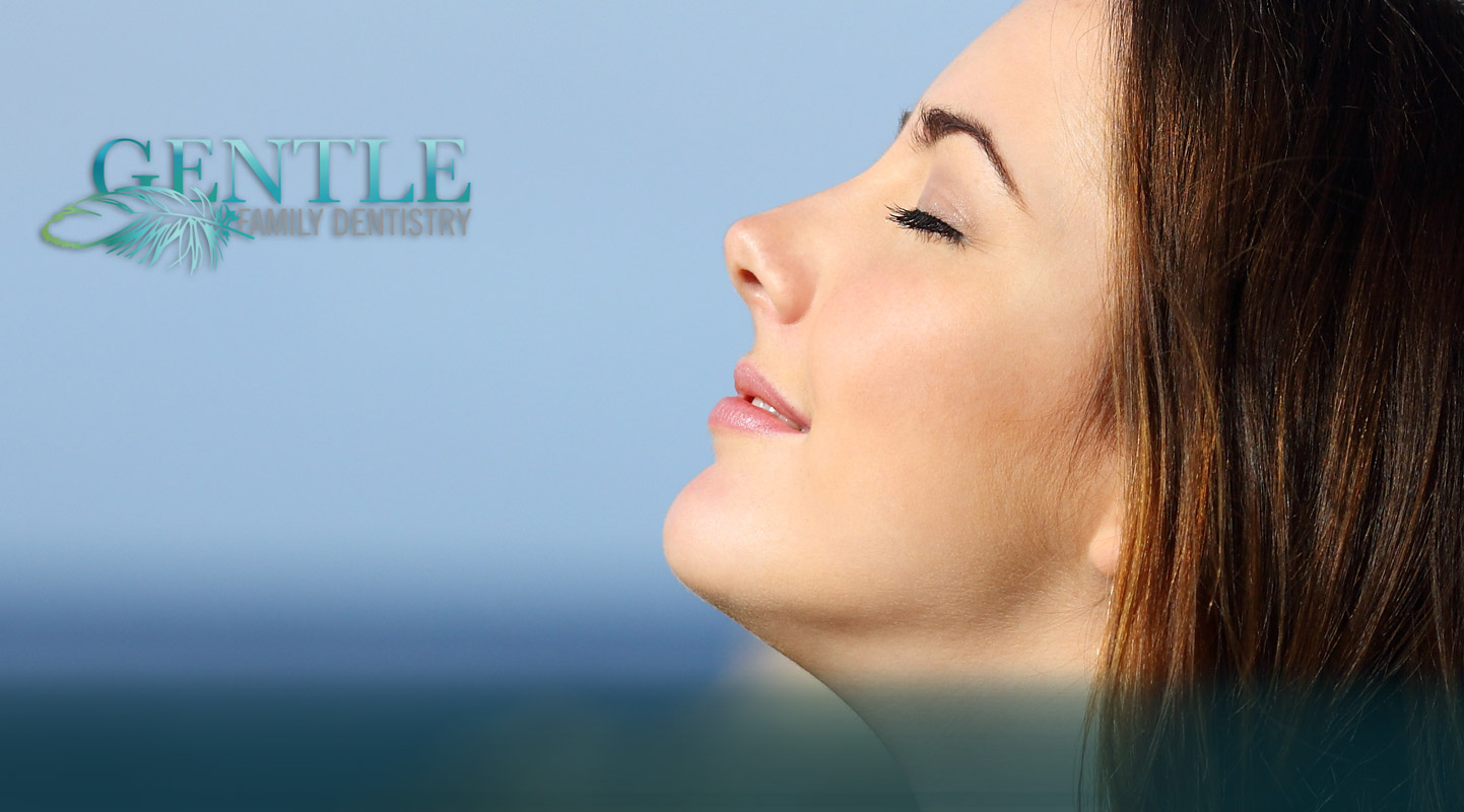 Patient experiencing gentle, comfortable dental care at Gentle Family Dentistry